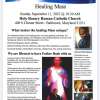 Healing Mass, Sunday September 11, 2022