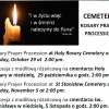 Modlitwa za zmarłych na cmentarzu / Prayers for the Dead in the Cemetery