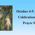 St. Faustina Celebration and Day of Prayer for Peace
