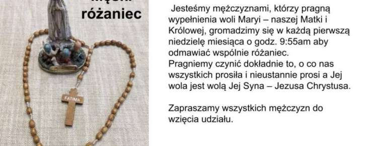 Męski różaniec           